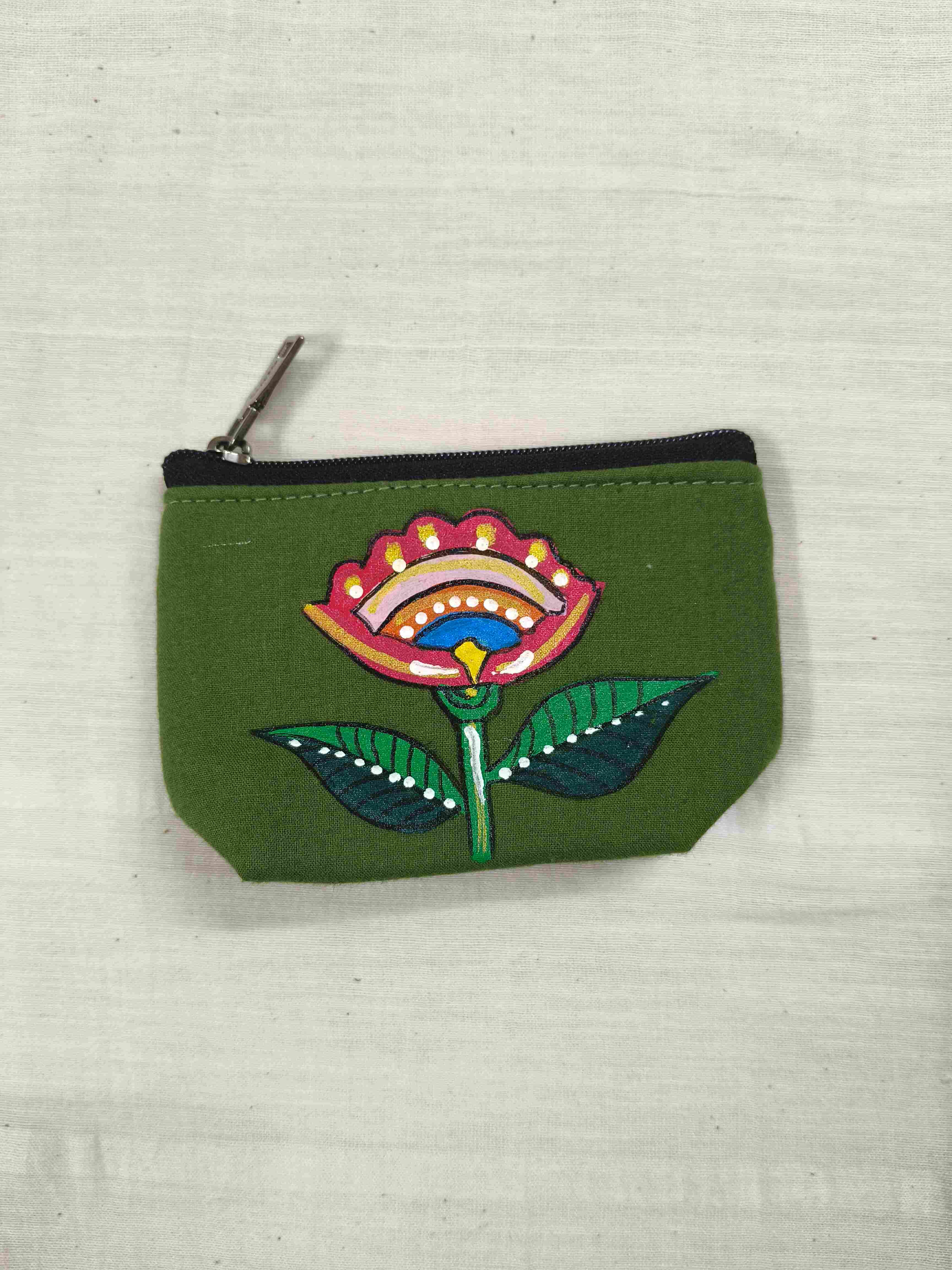 Handpainted Pouch